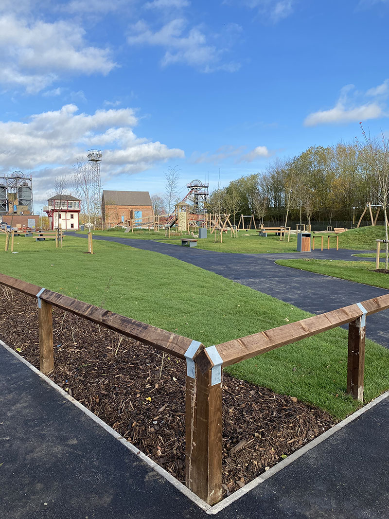 Fortem completes £3m regeneration of Snibston Colliery Park 